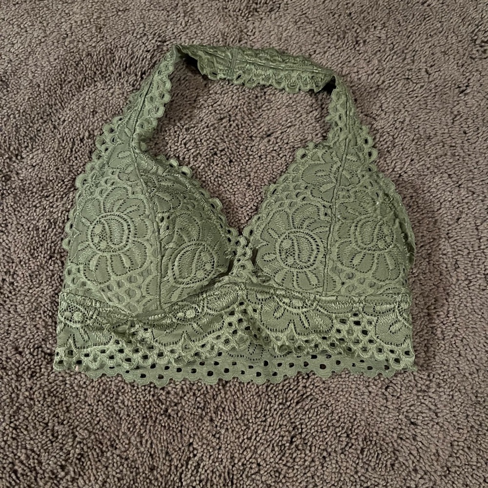 green aerie bralette